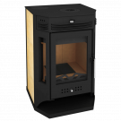 Печь-камин Москва 9 с плитой (Мета) до 180 м3