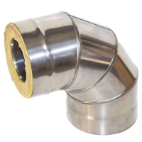 Сэндвич-отвод 90° (НЕРЖ-439/1,0-ОЦИНК/0,5) d-200/280 (УМК) Сэндвич-отвод 90° (НЕРЖ-439/1,0-ОЦИНК/0,5) d-200/280 (УМК)