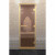 Стеклянная дверь для хамама в золотом профиле, бронза 180х70 (по коробке) (DoorWood)
