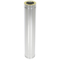 Сэндвич труба Термо L 1000 TТ-Р (304-0.8/304) d-150/250 (ТиС Стандарт) Сэндвич труба Термо L 1000 TТ-Р (304-0.8/304) d-150/250 (ТиС Стандарт)