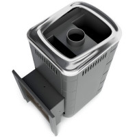 Газовая печь для бани Уренгой 2018 Inox БСЭ антрацит (T.M.F) Газовая печь для бани Уренгой 2018 Inox БСЭ антрацит (T.M.F)