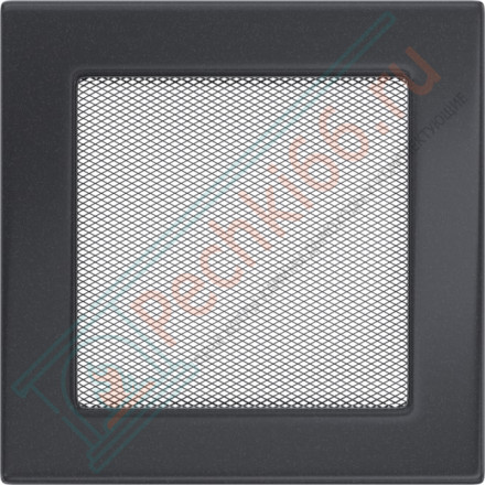 Решётка вентиляционная каминная графитовая 170х170 17G (Kratki)