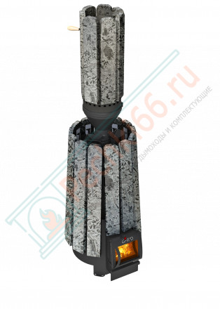Банная печь Cometa 180 Vega Short, Stone (Grill’D)