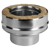 Переход моно-термо (НЕРЖ-321/0,8-НЕРЖ-439/0,5) d-250/330 (Дымок-Lux)