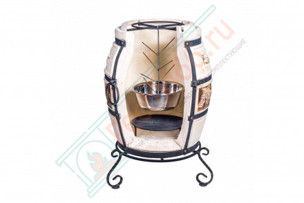 Ёлочка для тандыра, диаметр 180 мм (ТехноКерамика)