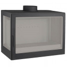 Чугунная топка LCI 007 GFR Flat top, стекло справа (Liseo Castiron) 14 кВт Чугунная топка LCI 007 GFR Flat top, стекло справа (Liseo Castiron) 14 кВт