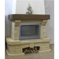 Каминная облицовка ЭЛИТ, пристенная (LK)