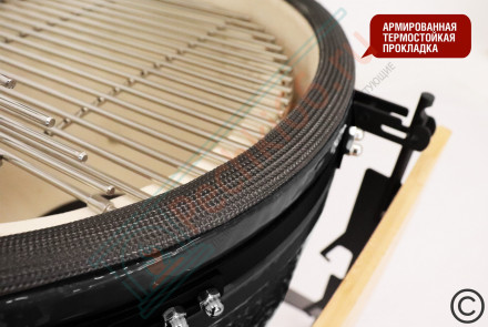 Керамический гриль SG24 PRO CFG SE 61 см / 24 дюйма (черный) (Start Grill)