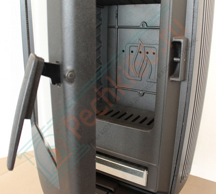 Чугунная печь-камин Aria черная (Plamen)