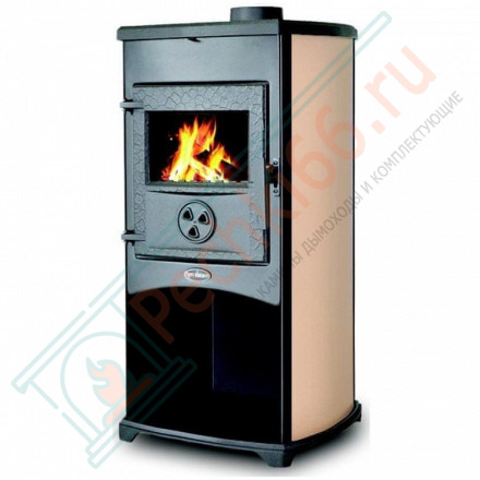 Печь-камин Nora бежевая (Tim Sistem) до 160м3