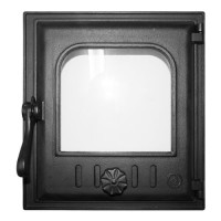 Дверка топочная K402 застекленная 250*280 мм (FireWay)