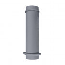 Чугунная ВЕРХНЯЯ труба для шибера 115/500мм (ТехноЛит)