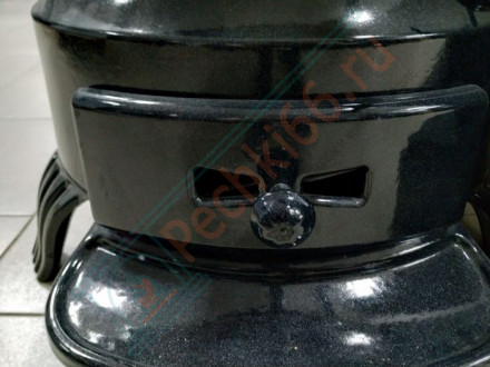 Чугунная печь Julia, черная эмаль (Plamen)