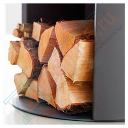 Печь-камин 510:1 Style, верх чугун, цвет серый (Contura)