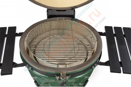 Керамический гриль Diamond Egg XL зеленый