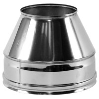 Конус Факел V50R с изол (AISI-321/0,8-AISI-304/0,5) d-160/260 (Вулкан-Cerablanket)