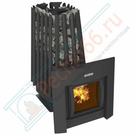 Печь для бани Cometa 350 Vega Window Max Pro (Grill’D)