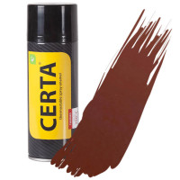 Термостойкая краска аэрозоль 0,52л, красно - коричневый, +500°С (Certa)