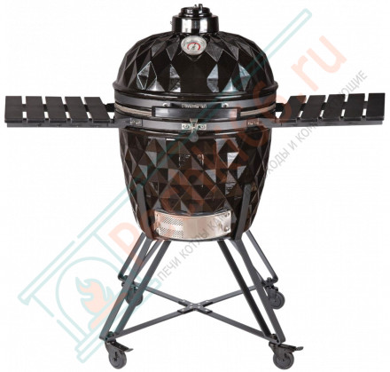 Керамический гриль Diamond Egg XL черный