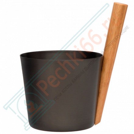 Бадья для сауны алюминиевая Rento, какао (Tammer-Tukku)