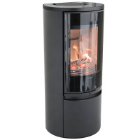 Печь-камин 510G:2 Style, верх стекло, цвет черный (Contura)