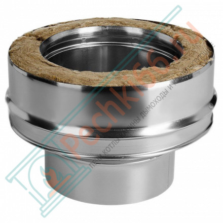 Переход моно-термо (НЕРЖ-321/0,5-НЕРЖ-439/0,5) d-150/230 (Дымок-Lux)