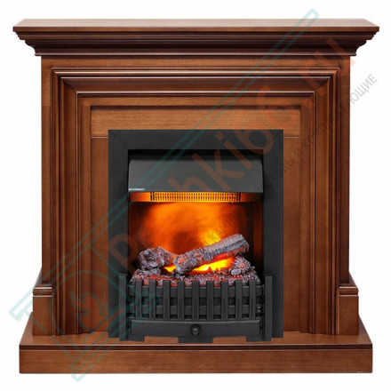 Электрический Каминокомплект Bradford - Орех с очагом Danville Black FB2
