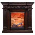 Каминокомплект Amalfi - Махагон коричневый антик с электрокамином Cassette 400 NH Каминокомплект Amalfi - Махагон коричневый антик с электрокамином Cassette 400 NH