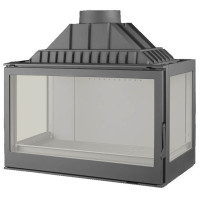 Чугунная топка LCI 9 GFLR, два боковых стекла (Liseo Castiron) 18 кВт