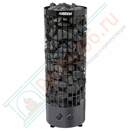 Электрическая печь Cilindro PC70 Black Steel (Harvia)