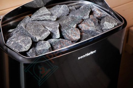 Электрокаменка 100E series, black, 9 kW (SentioTec)