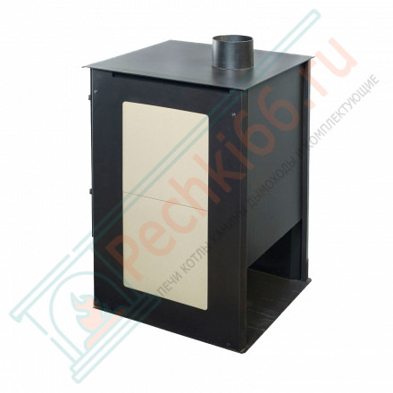 Печь-камин Гармония 105 (Плитка) (Варвара) до 100 м3