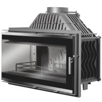 Чугунная топка W16 LB, с левым стеклом 14.7 kW (Kaw-Met) Чугунная топка W16 LB, с левым стеклом 14.7 kW (Kaw-Met)