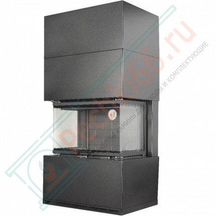 Камин Родос 800 черный шамот (ЭкоКамин)