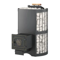 Печь для бани Скиф с закрытой каменкой Стандарт (ДТ-3) (Везувий) до 18м3