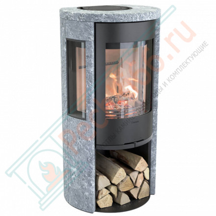 Печь-камин 556T Style, цвет черный (Contura)