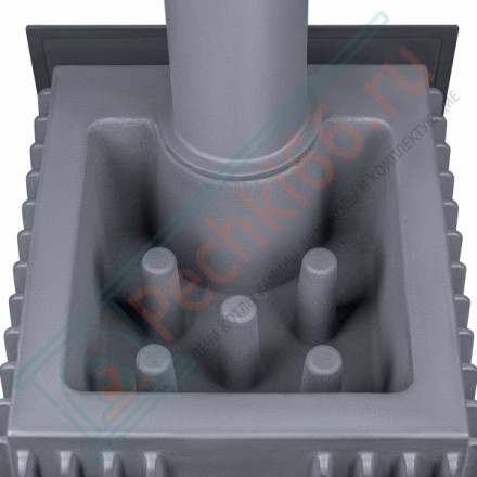 Печь для бани Гефест Гром 30 (П2) в облицовке Президент 1000/40 Серпентинит (ТехноЛит)