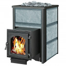 Чугунная печь для бани Легенда 22 270 Талькохлорит (Везувий) до 24 м3 Чугунная печь для бани Легенда 22 270 Талькохлорит (Везувий) до 24 м3