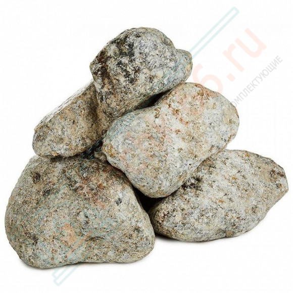 Камень для бани Талькохлорит обвалованный, 20 кг (Россия) в Новосибирске