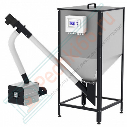 Пеллетная горелка Fox 43 с бункером 500 л (Zota)