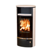 Печь-камин Atlantik 5, мокка крем (ABX)