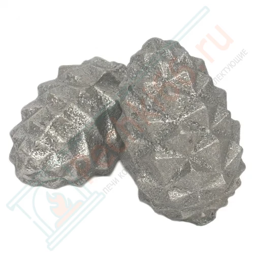 Комплект шишек из нержавеющей стали для каменки, 4 шт, 4.35 кг (ТиС) в Новосибирске
