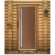 Дверь для бани и сауны Престиж бронза матовая, 2100х800 по коробке (DoorWood) в Новосибирске