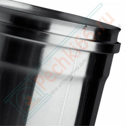 Сэндвич труба для дымохода L=1000 (AISI-316L/0,5-AISI-304/0,5) d-150/200 (Craft-GS-25)