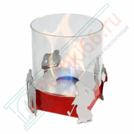 Биокамин сувенирный "Хоккей" М (LuxFire)