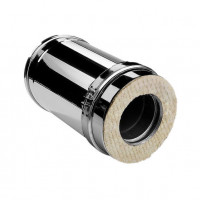 Сэндвич труба V50R с изол L=250 (AISI-321/0,8-AISI-304/0,5) d-160/260 (Вулкан-Cerablanket)