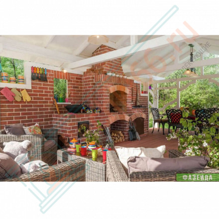 Плитняк классик (0.6 м2 в коробке) (Терракот)