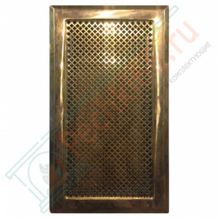 Каминная решетка 195х345, латунь (Megaprom)