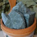 Камень для бани Жадеит колотый средний, м/р Хакасия (ведро), 20 кг в Новосибирске
