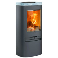 Печь-камин 810:3 Style, верх талькомагнезит, цвет черный (Contura)